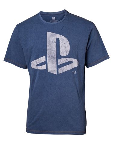 T-shirt - Playstation - Faux Denim Men's Taille 2xl
